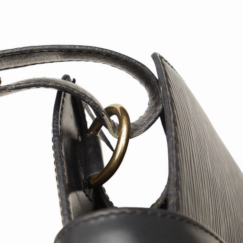 Louis Vuitton Epi Clooney Shoulder Bag M52252 Noir Black Leather  Louis Vuitton