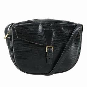 LOUIS VUITTON Epi Jeune Fille MM Shoulder Bag Black M52152 LV 107155