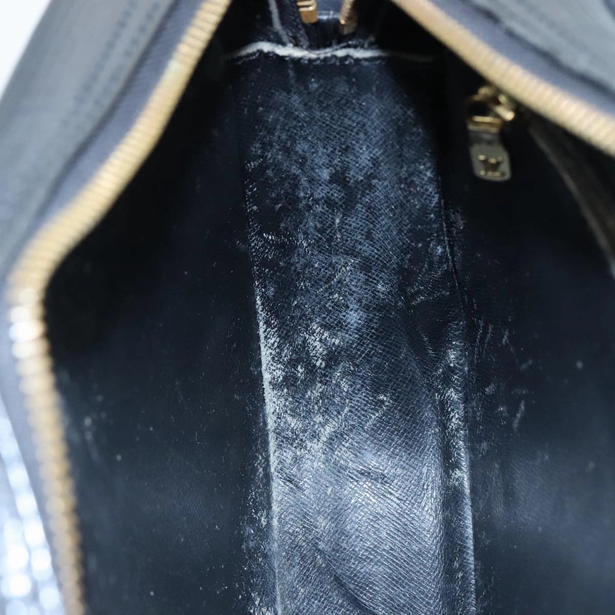 LOUIS VUITTON Epi Jeune Fille MM Shoulder Bag Black M52152 LV 107155
