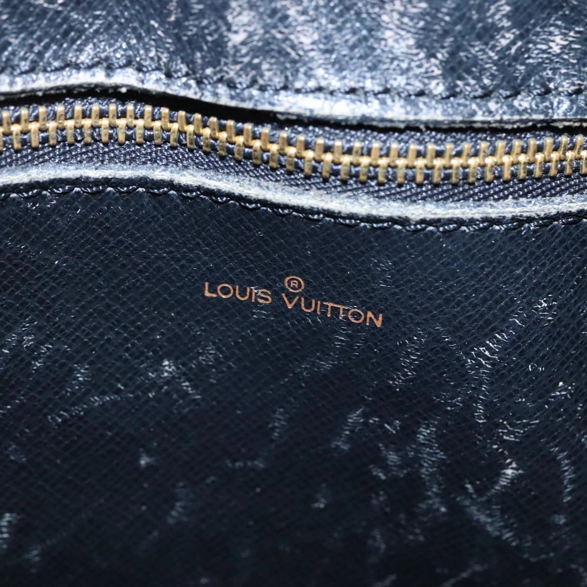 LOUIS VUITTON Epi Jeune Fille MM Shoulder Bag Black M52152 LV 107155