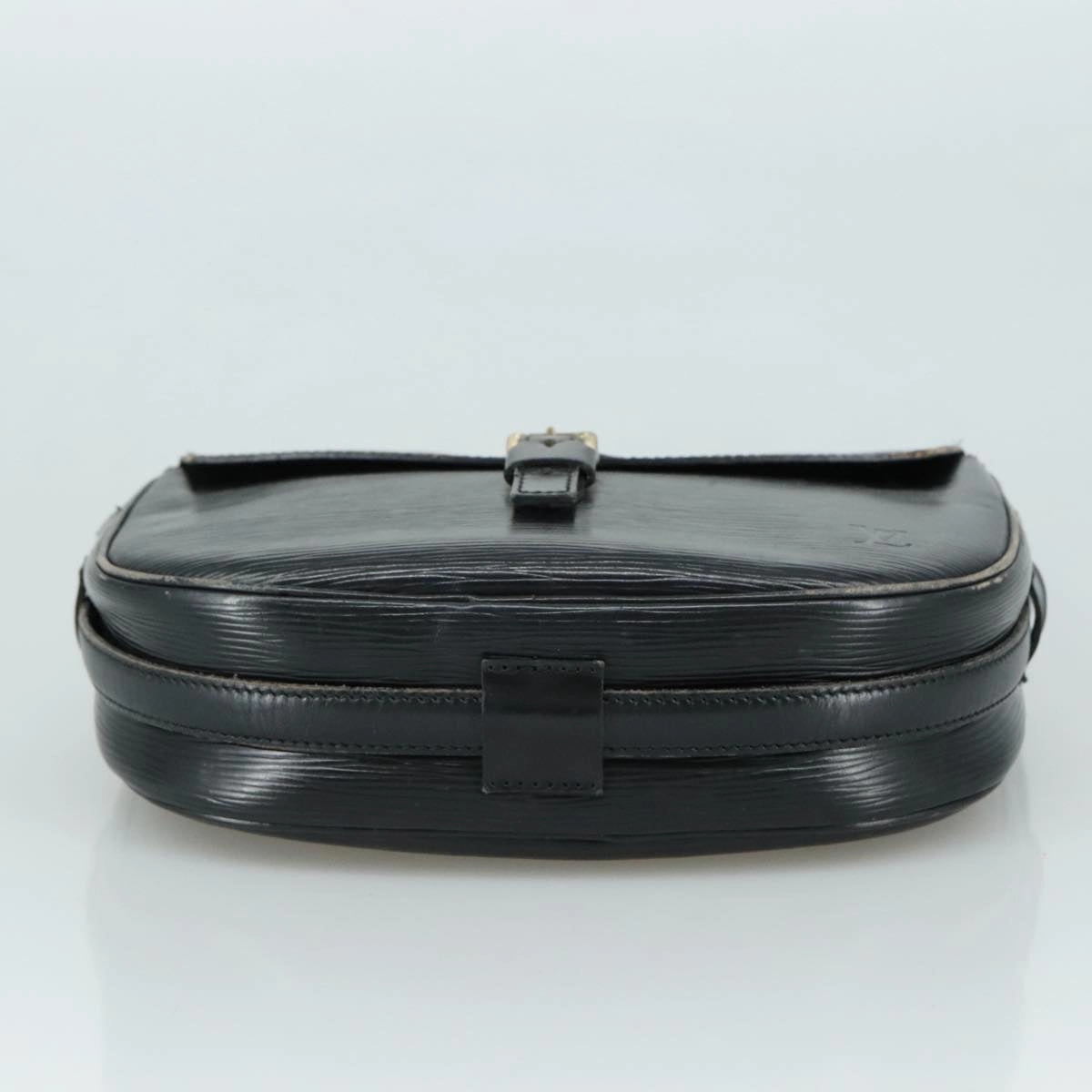 LOUIS VUITTON Epi Jeune Fille MM Shoulder Bag Black M52152 LV 107155
