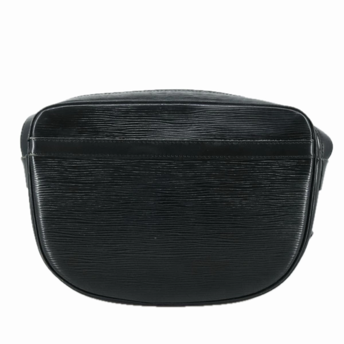 LOUIS VUITTON Epi Jeune Fille MM Shoulder Bag Black M52152 LV 107155