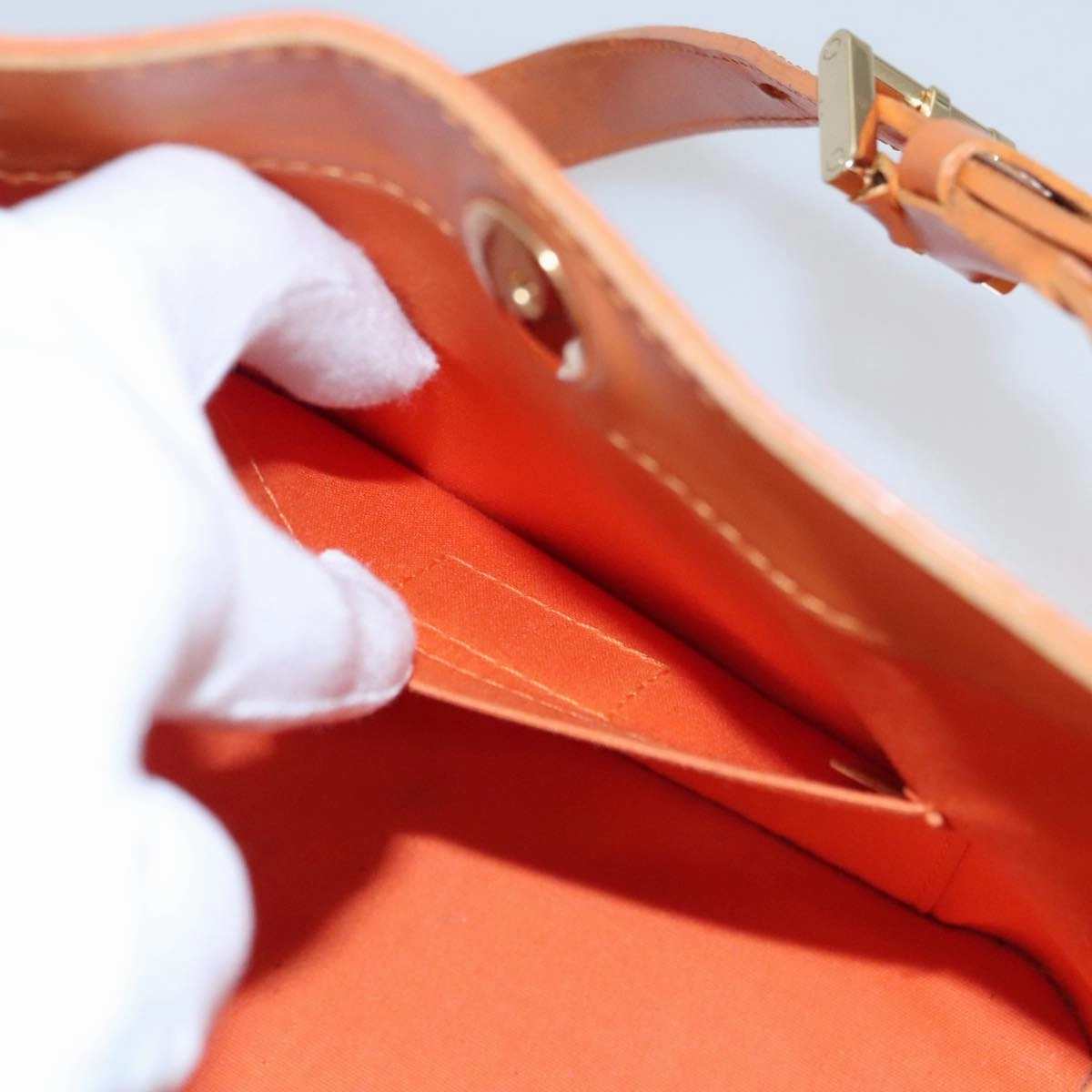 LOUIS VUITTON Epi Mandala PM Shoulder Bag Orange Mandarin M5893H LV 107157