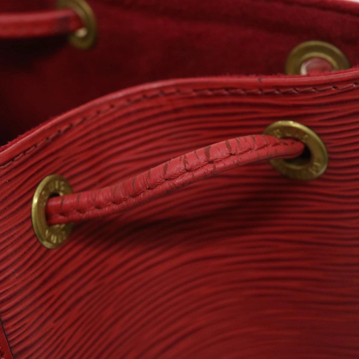 LOUIS VUITTON Epi Noe Shoulder Bag Red M44007 LV 29837