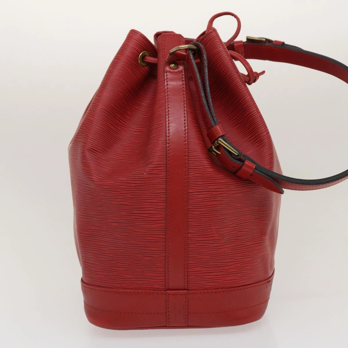 LOUIS VUITTON Epi Noe Shoulder Bag Red M44007 LV 29837