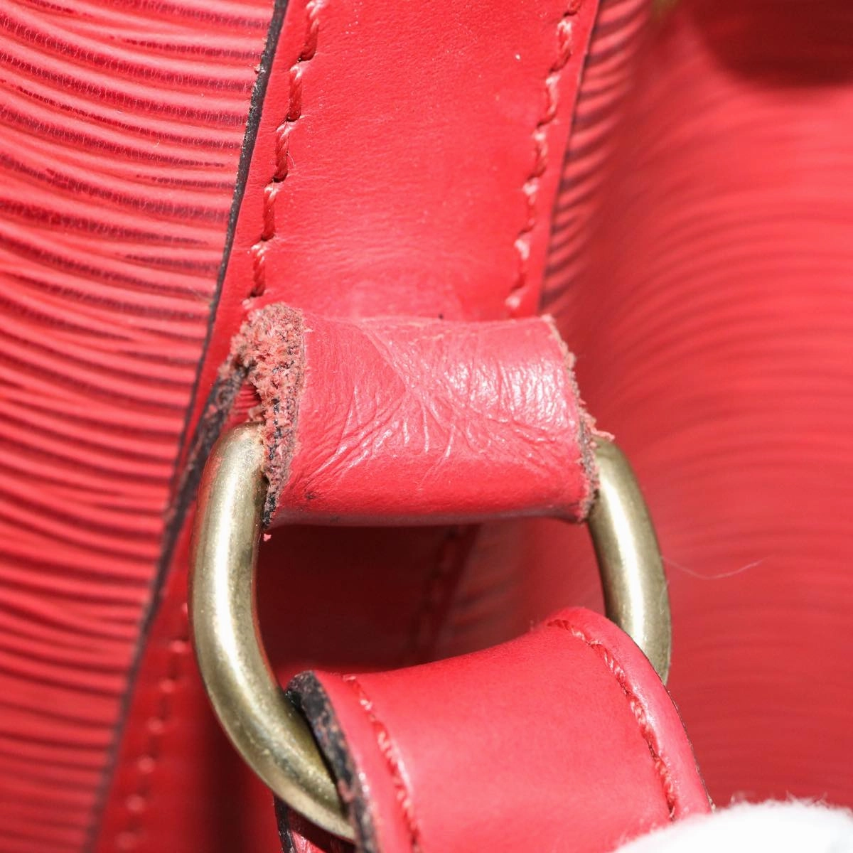LOUIS VUITTON Epi Noe Shoulder Bag Red M44007 LV 29837