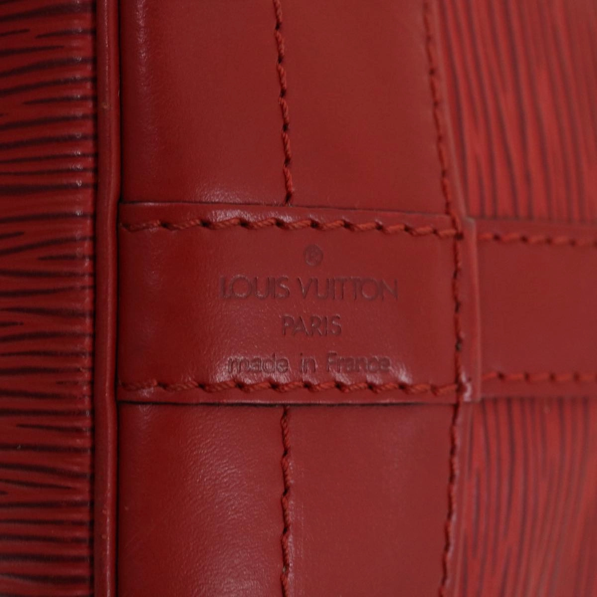 LOUIS VUITTON Epi Noe Shoulder Bag Red M44007 LV 29837