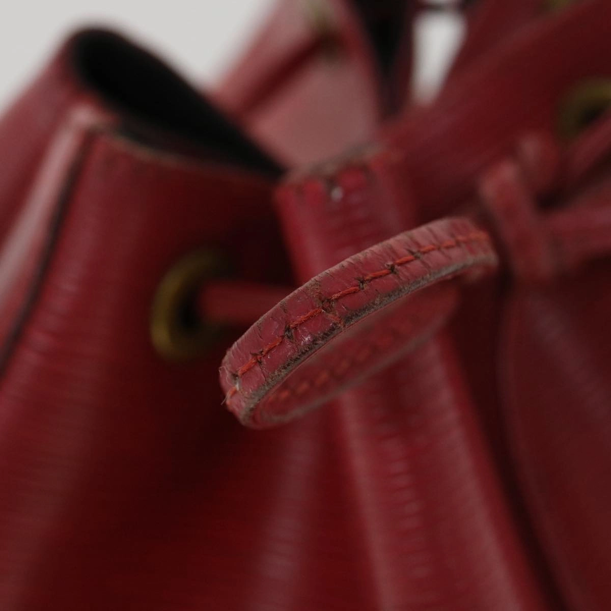 LOUIS VUITTON Epi Petit Noe Shoulder Bag Red M44107 LV bs4678