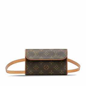 Louis Vuitton Floine  Canvas Shoulder Bag ()