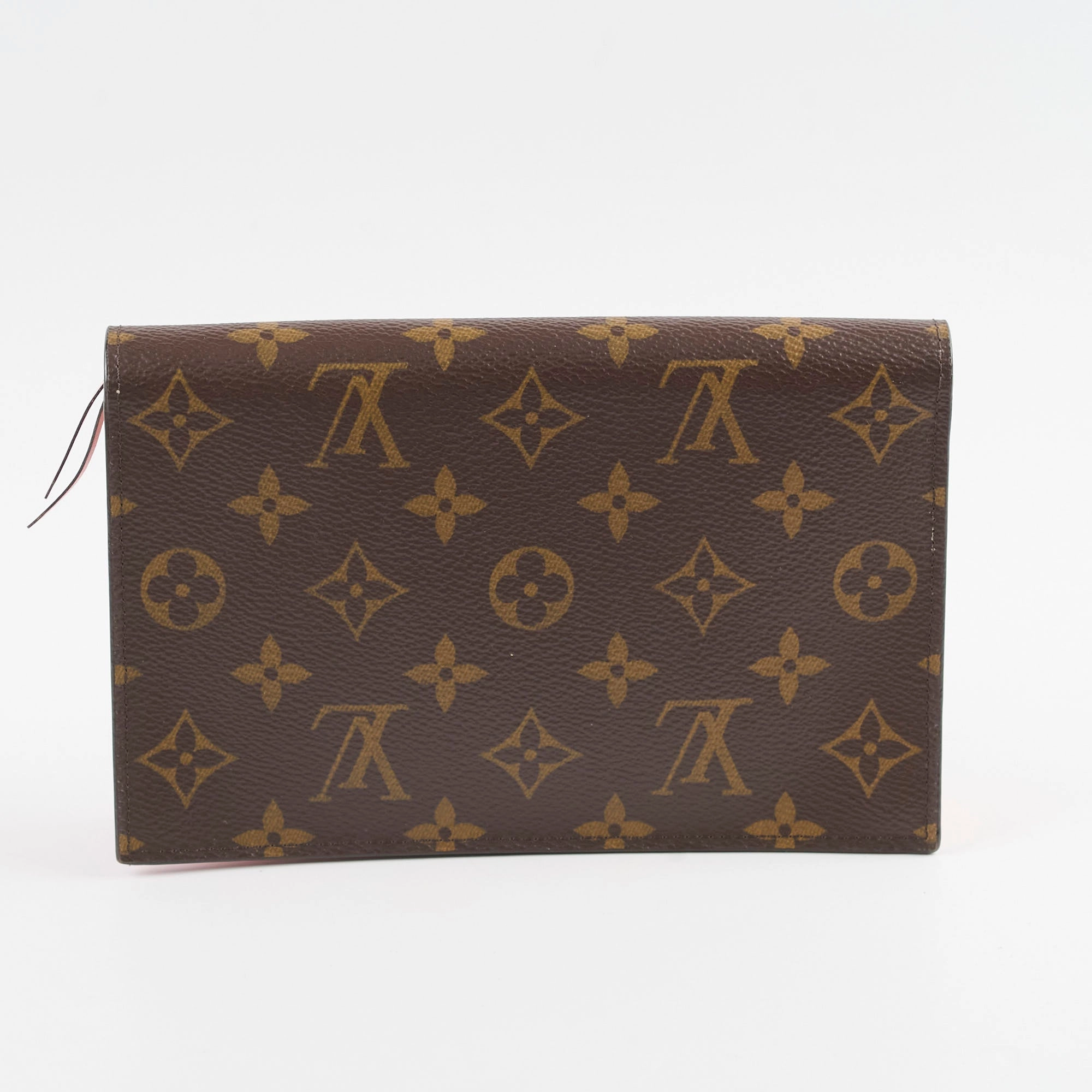 Louis Vuitton Flore Chain Wallet On Chain Monogram Pink