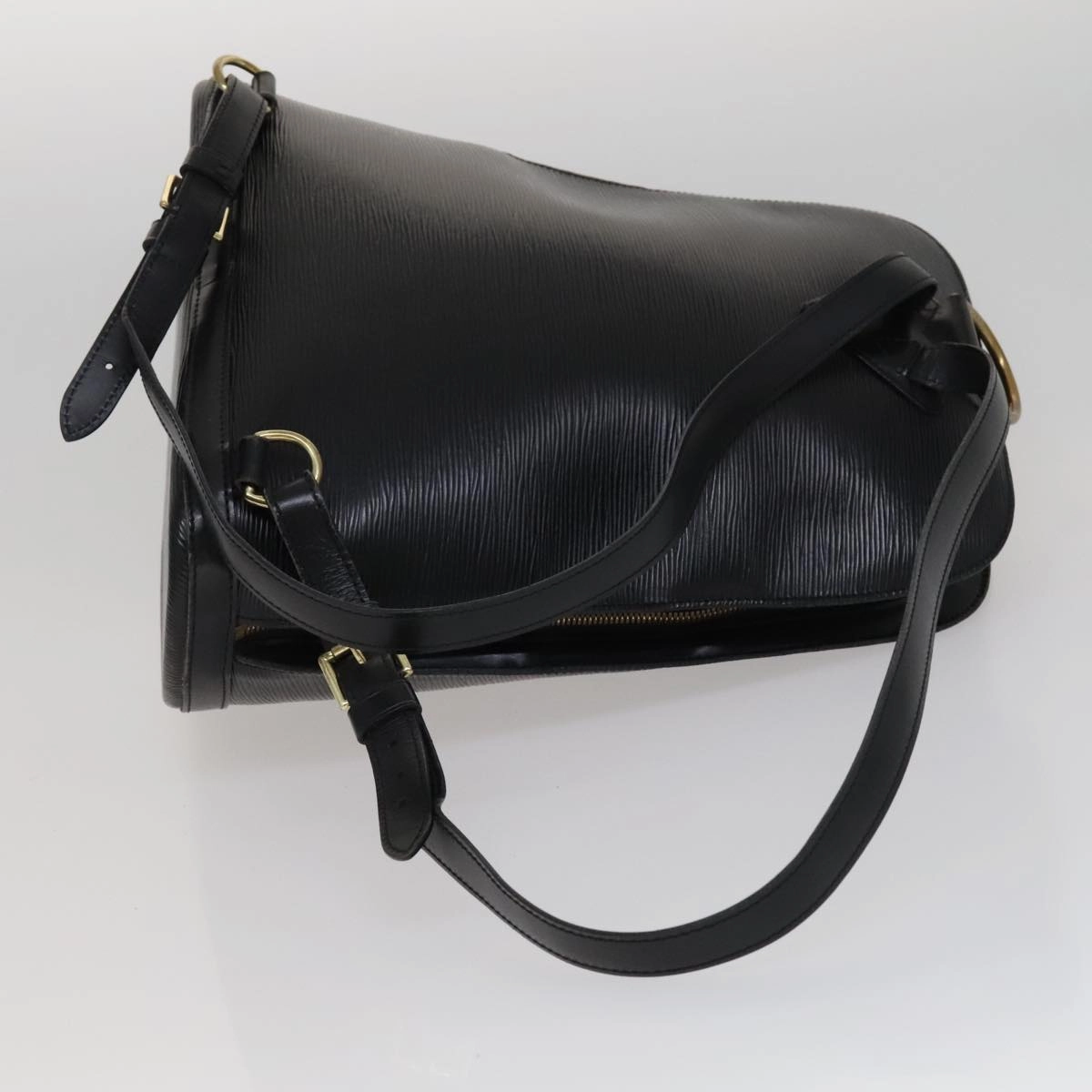 Louis Vuitton Gobelins Black Leather Backpack Bag