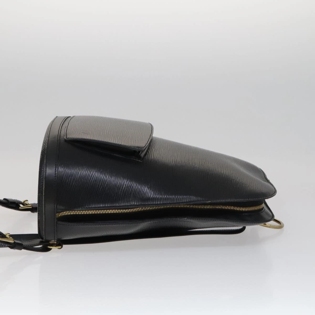 Louis Vuitton Gobelins Black Leather Backpack Bag