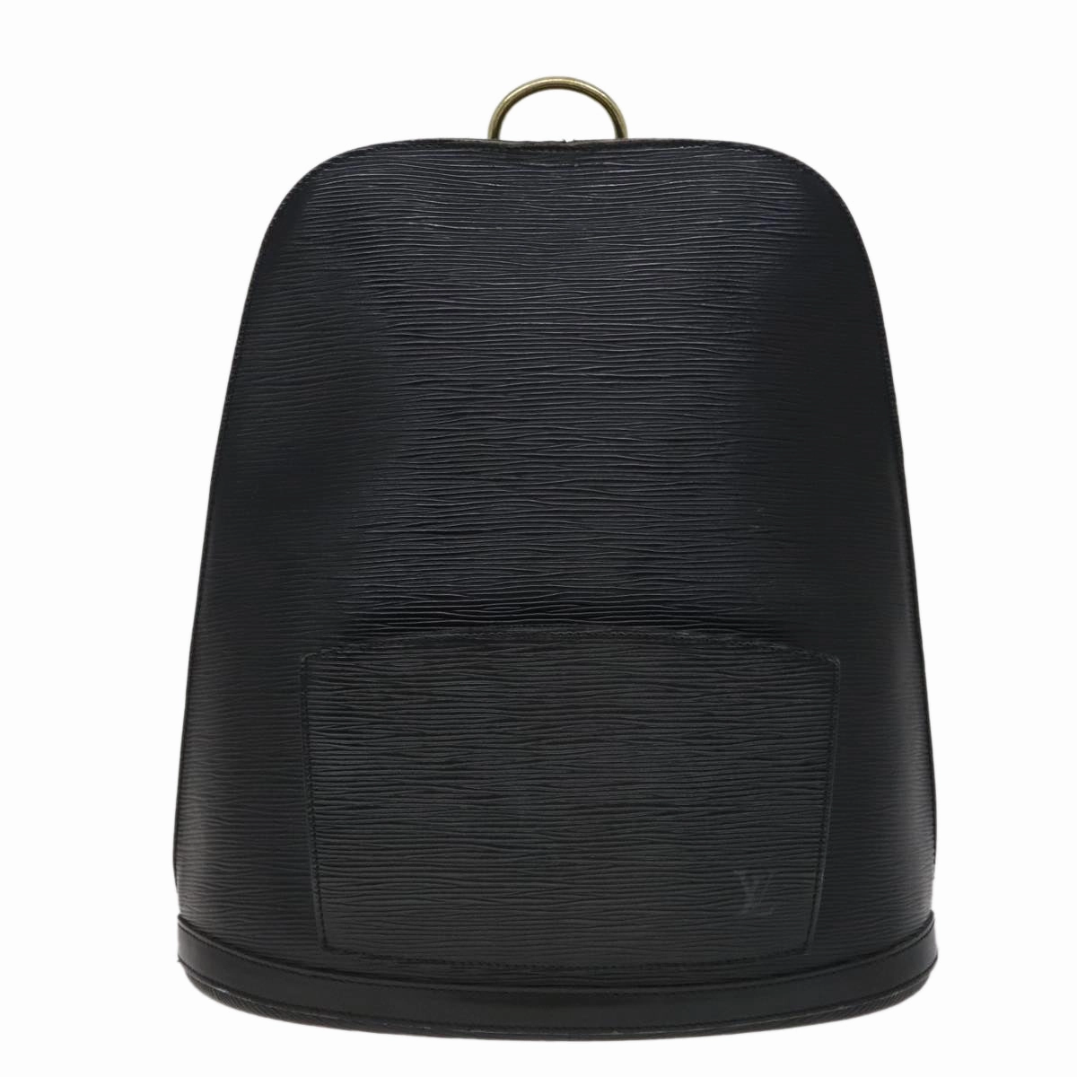 Louis Vuitton Gobelins Black Leather Backpack Bag