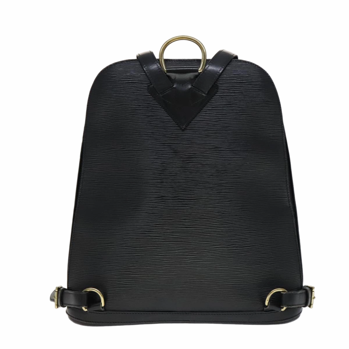 Louis Vuitton Gobelins Black Leather Backpack Bag