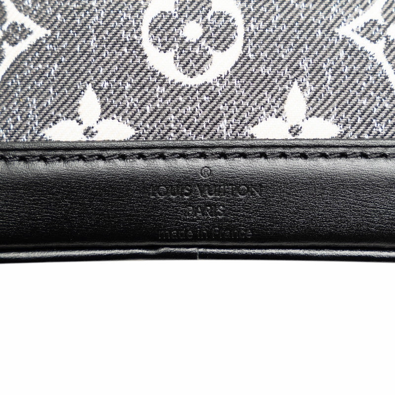 Louis Vuitton Jacquard Monogram Nano Noe Bag M46449 Shoulder Bag Grey Black