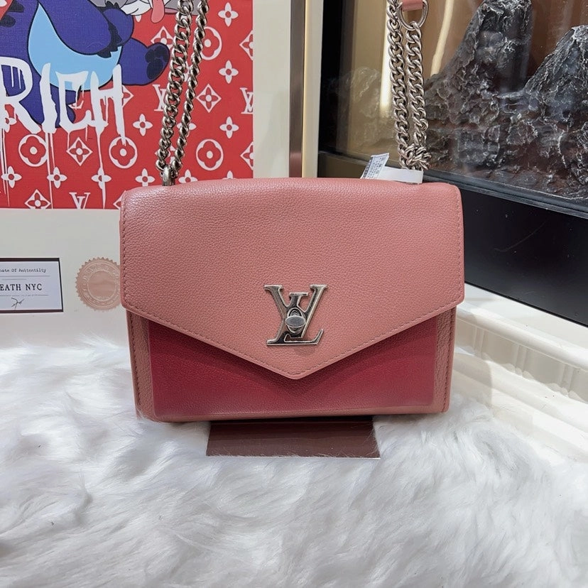 Louis Vuitton Lockme Pink Shoulder Bag