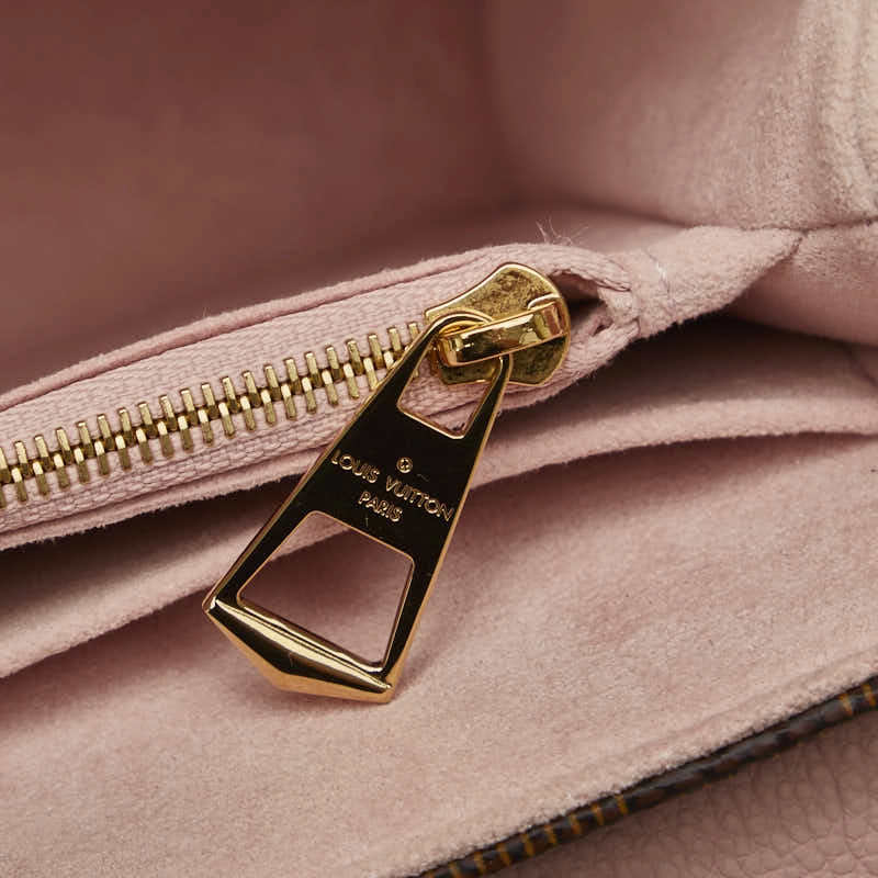 Louis Vuitton Louis Vuitton Damire N44244 Shoulder Bag PVC/Ledger Magnolia Pink Brown