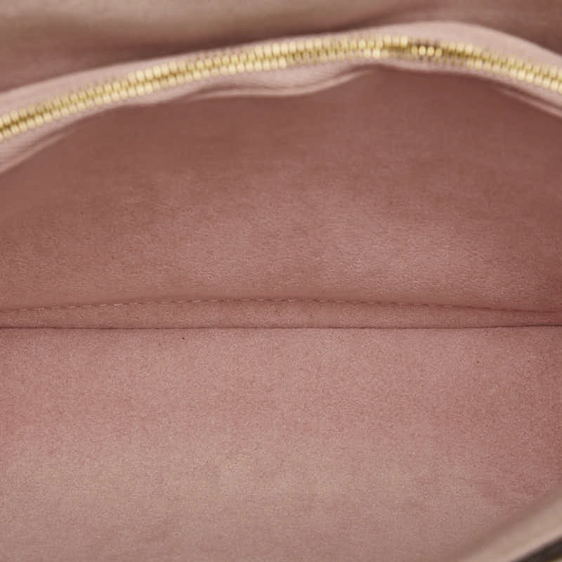 Louis Vuitton Louis Vuitton Damire N44244 Shoulder Bag PVC/Ledger Magnolia Pink Brown
