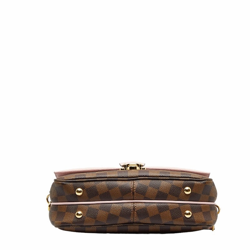Louis Vuitton Louis Vuitton Damire N44244 Shoulder Bag PVC/Ledger Magnolia Pink Brown