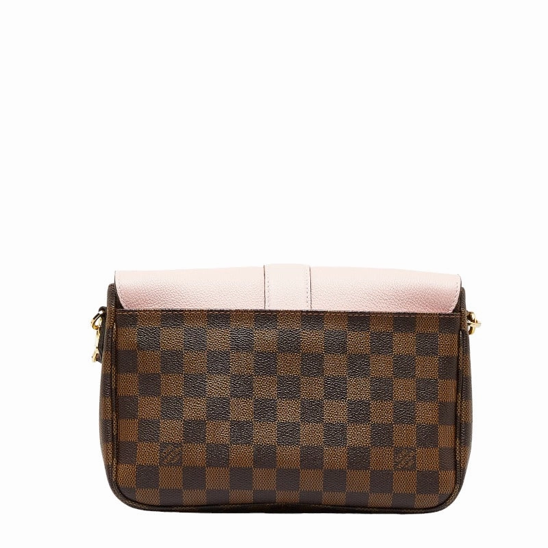 Louis Vuitton Louis Vuitton Damire N44244 Shoulder Bag PVC/Ledger Magnolia Pink Brown