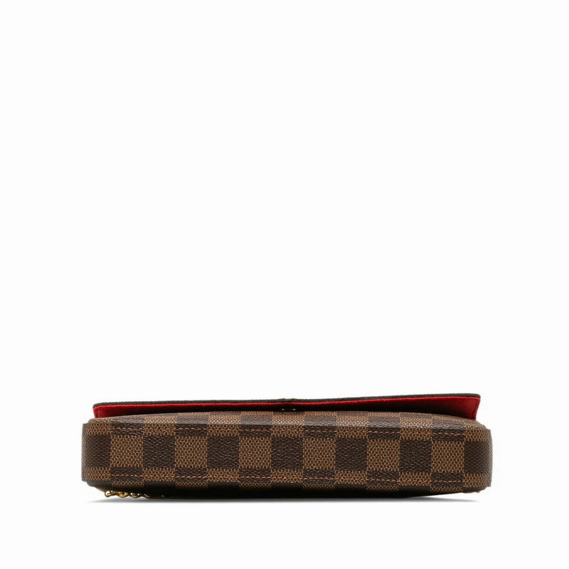 Louis Vuitton Louis Vuitton Damire N63032 Shoulder Bag PVC/Leather Brown