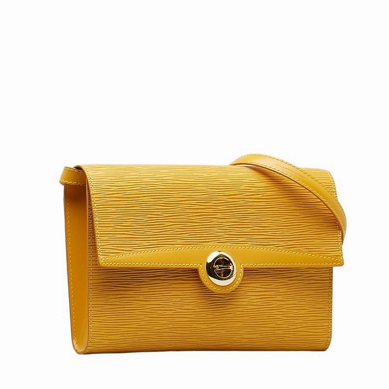 Louis Vuitton Louis Vuitton Epic M52579 Shoulder Bag Leather Taxi Yellow