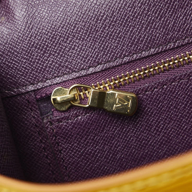 Louis Vuitton Louis Vuitton Epic M52579 Shoulder Bag Leather Taxi Yellow
