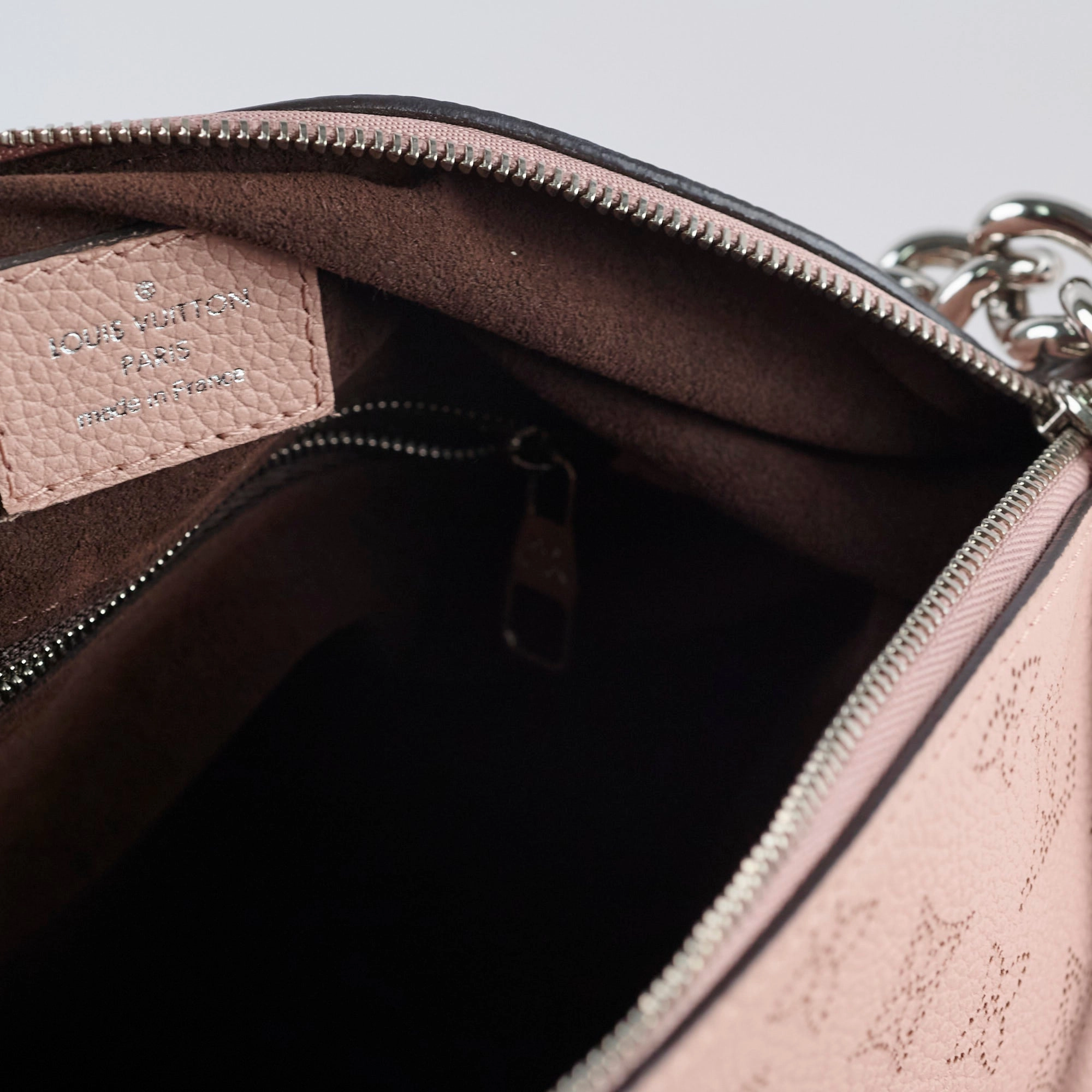 Louis Vuitton Mahina Babylon Chain BB Bag Pink