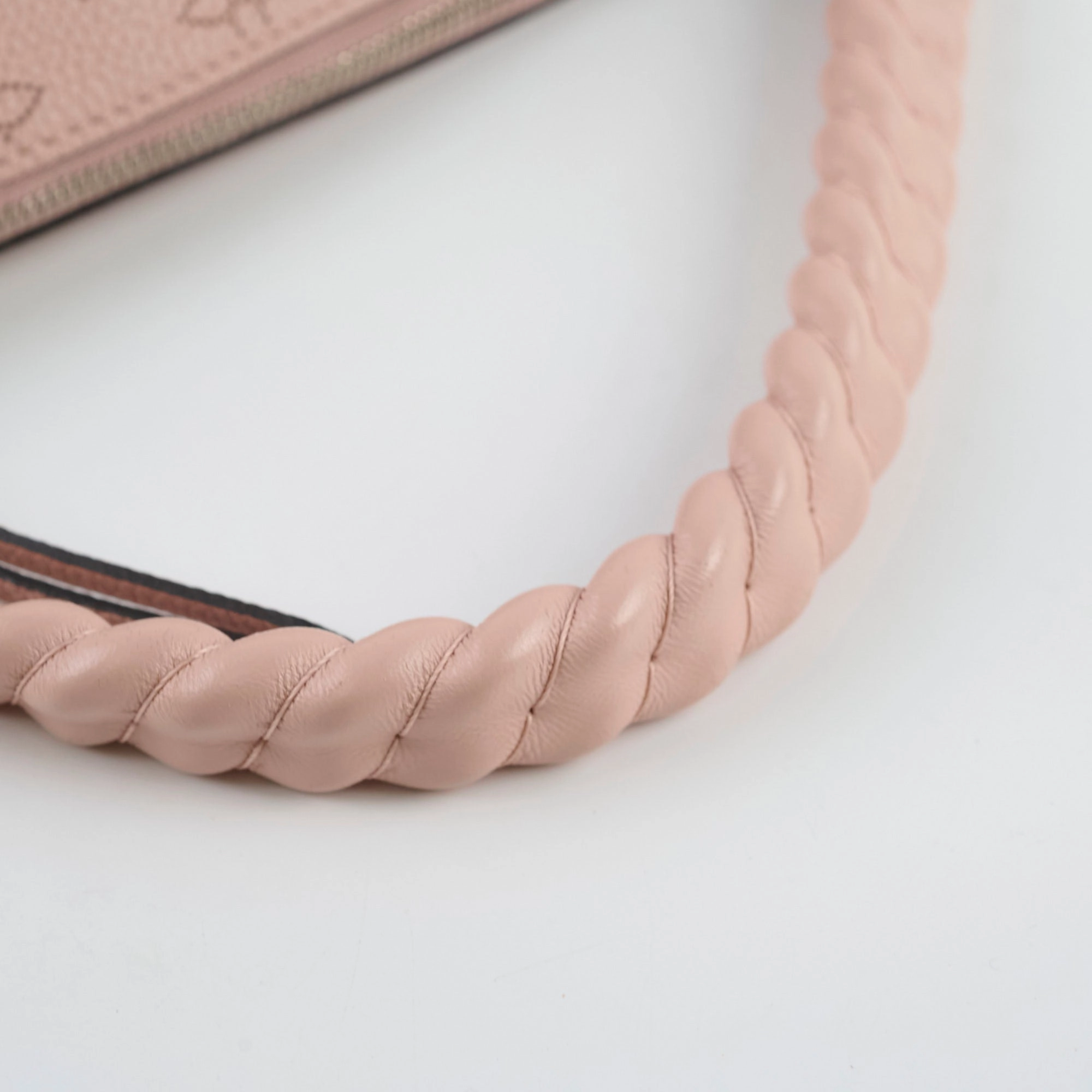 Louis Vuitton Mahina Babylon Chain BB Bag Pink