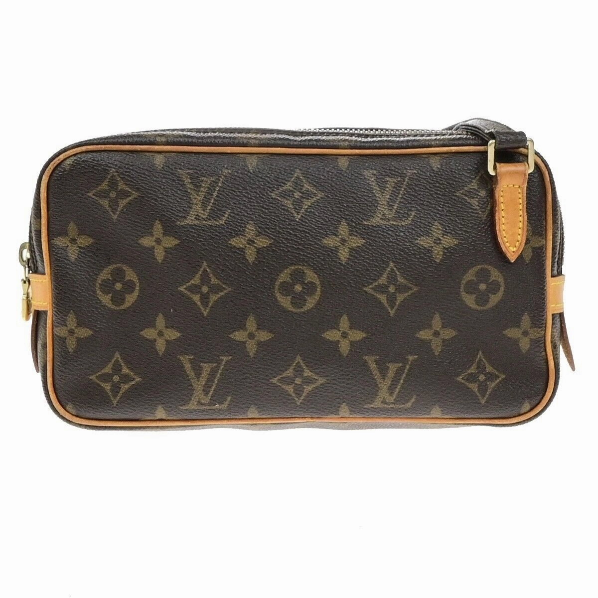 Louis Vuitton Marly Brown Canvas Shoulder Bag