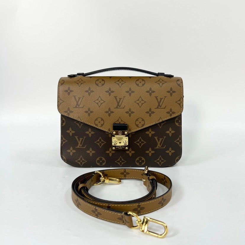 Louis Vuitton Metis Pochette Monogram Reverse 25x18x8cm Crossbody Bag