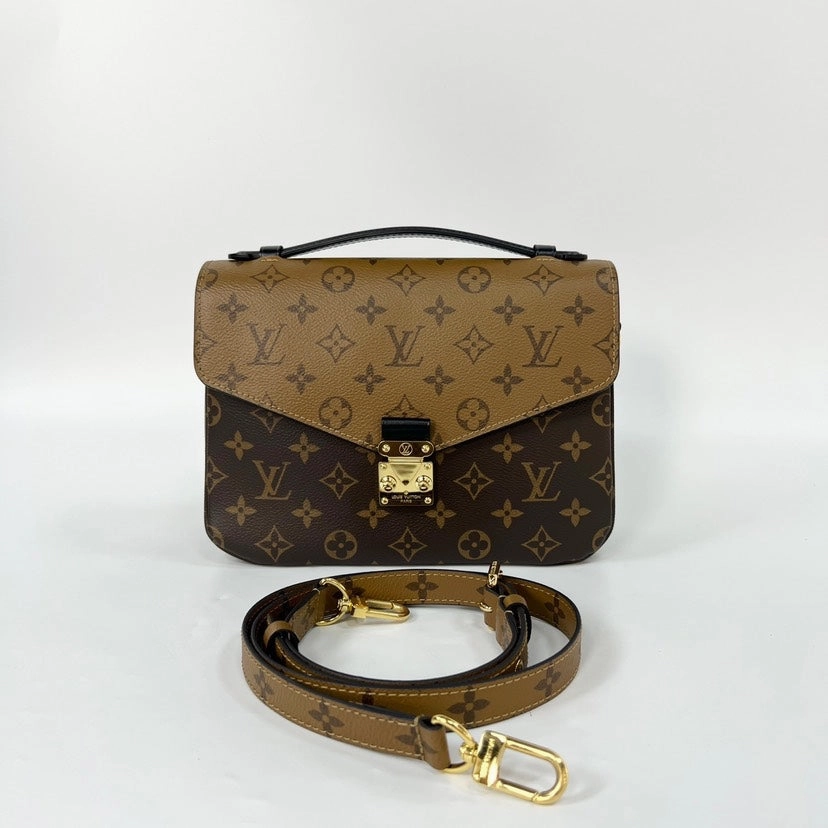 Louis Vuitton Metis Pochette Monogram Reverse 25x18x8cm Crossbody Bag