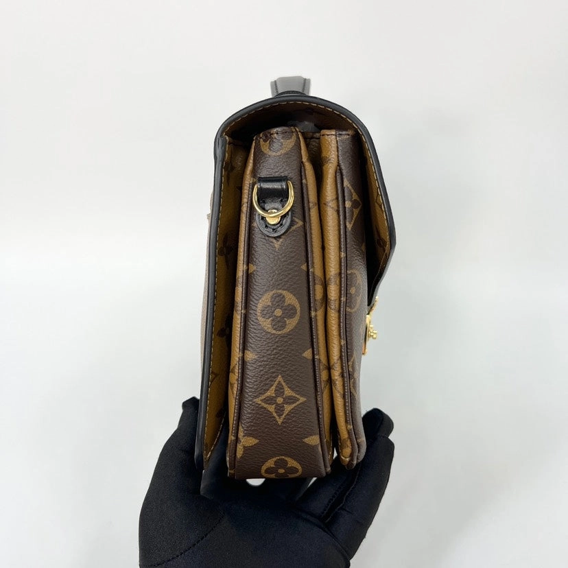 Louis Vuitton Metis Pochette Monogram Reverse 25x18x8cm Crossbody Bag