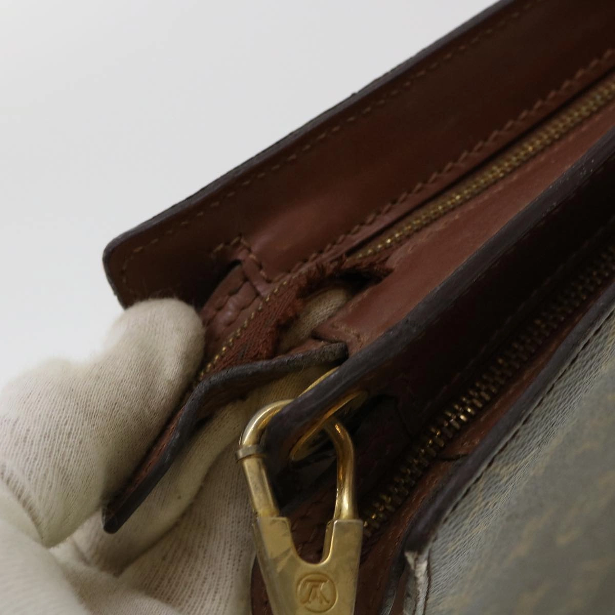 LOUIS VUITTON Monogram Angian Shoulder Bag M51205 LV ar9332B