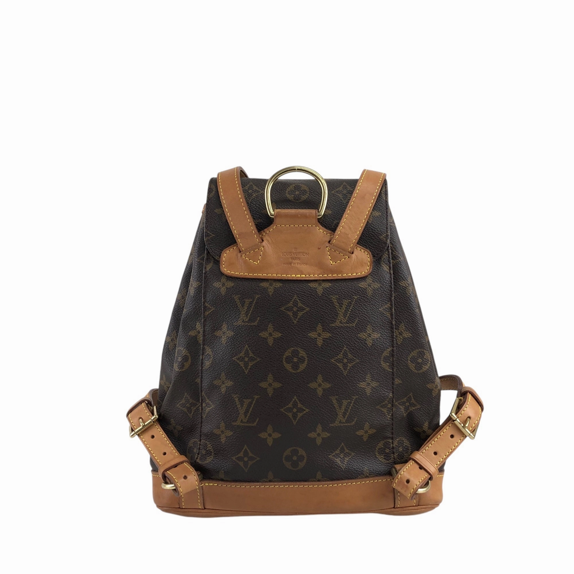 LOUIS VUITTON Monogram Backpack Brown Vintage xpa6y7