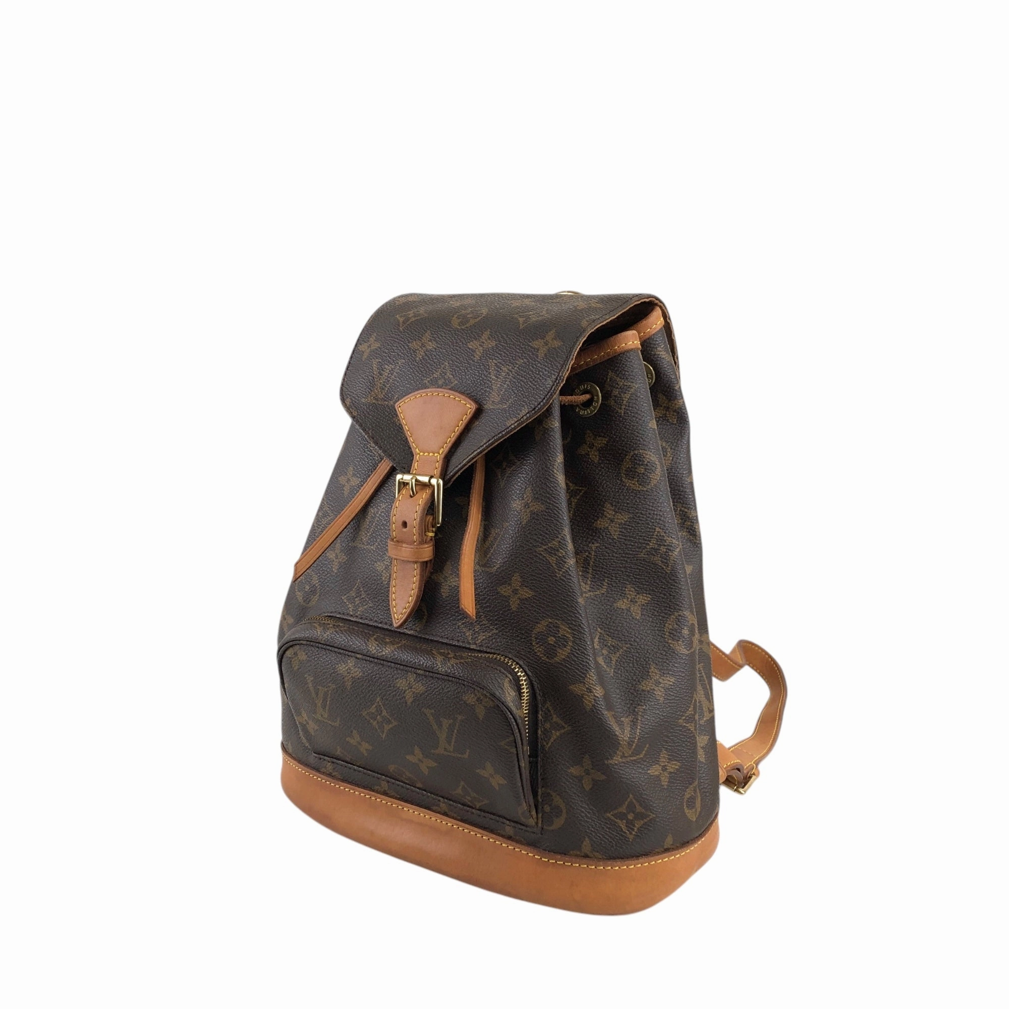 LOUIS VUITTON Monogram Backpack Brown Vintage xpa6y7