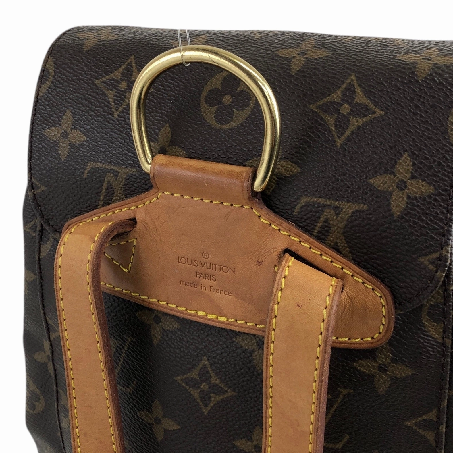 LOUIS VUITTON Monogram Backpack Brown Vintage xpa6y7