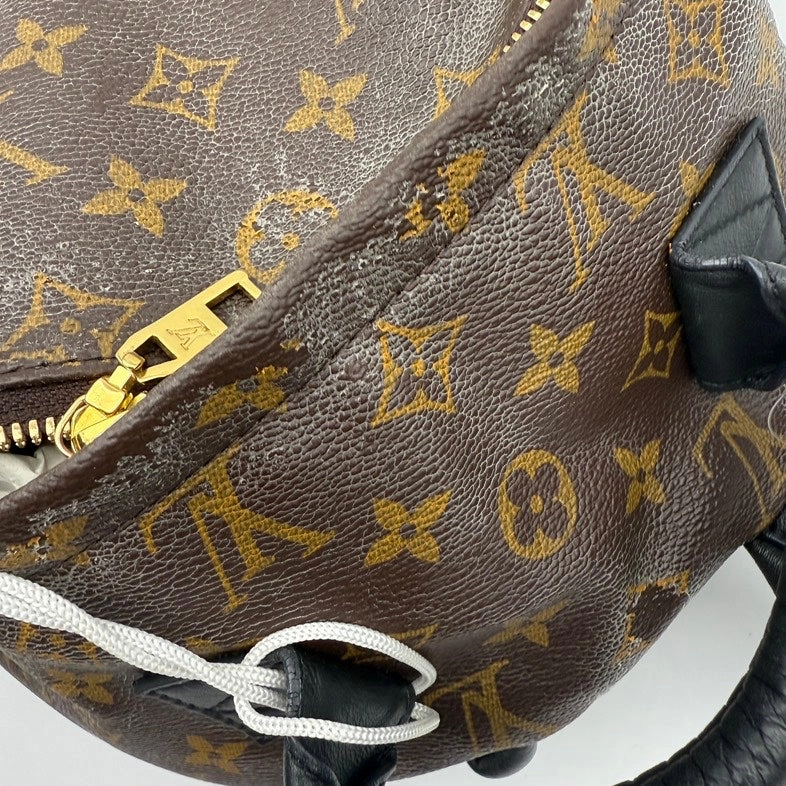 Louis Vuitton Monogram Brown PVC Backpack Medium