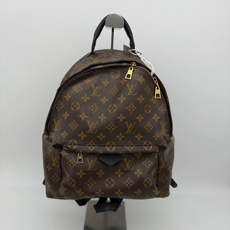 Louis Vuitton Monogram Brown PVC Backpack Medium