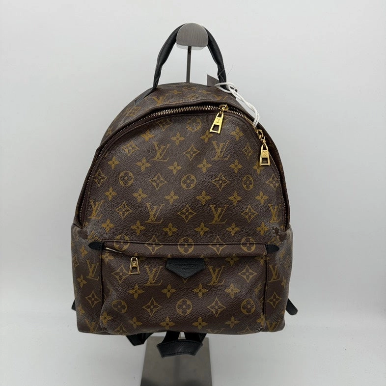 Louis Vuitton Monogram Brown PVC Backpack Medium
