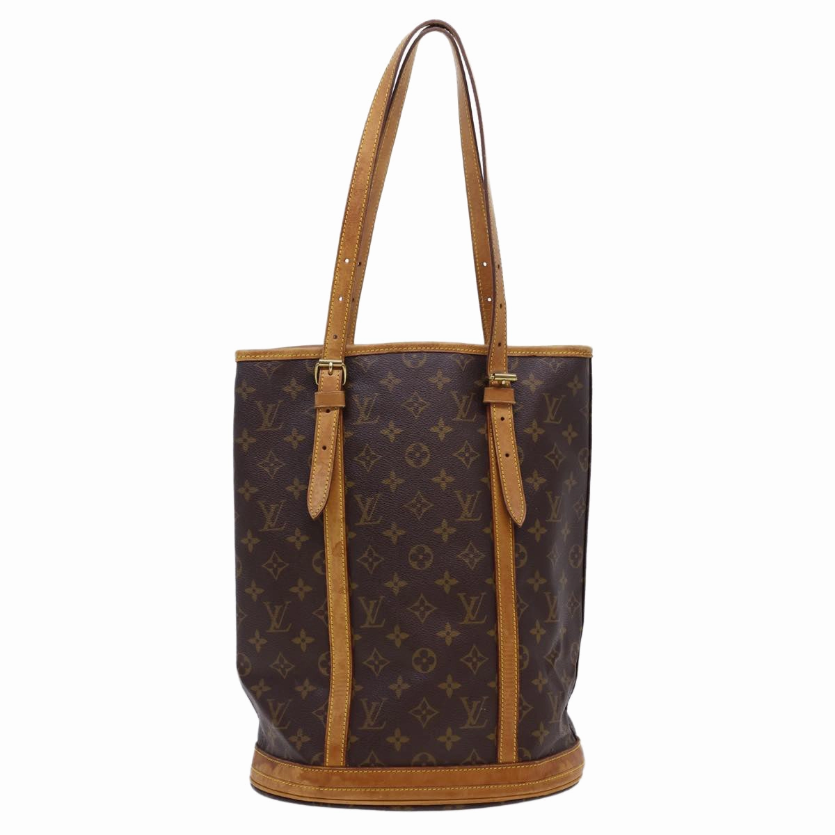 LOUIS VUITTON Monogram Bucket GM Shoulder Bag M42236 LV 40522