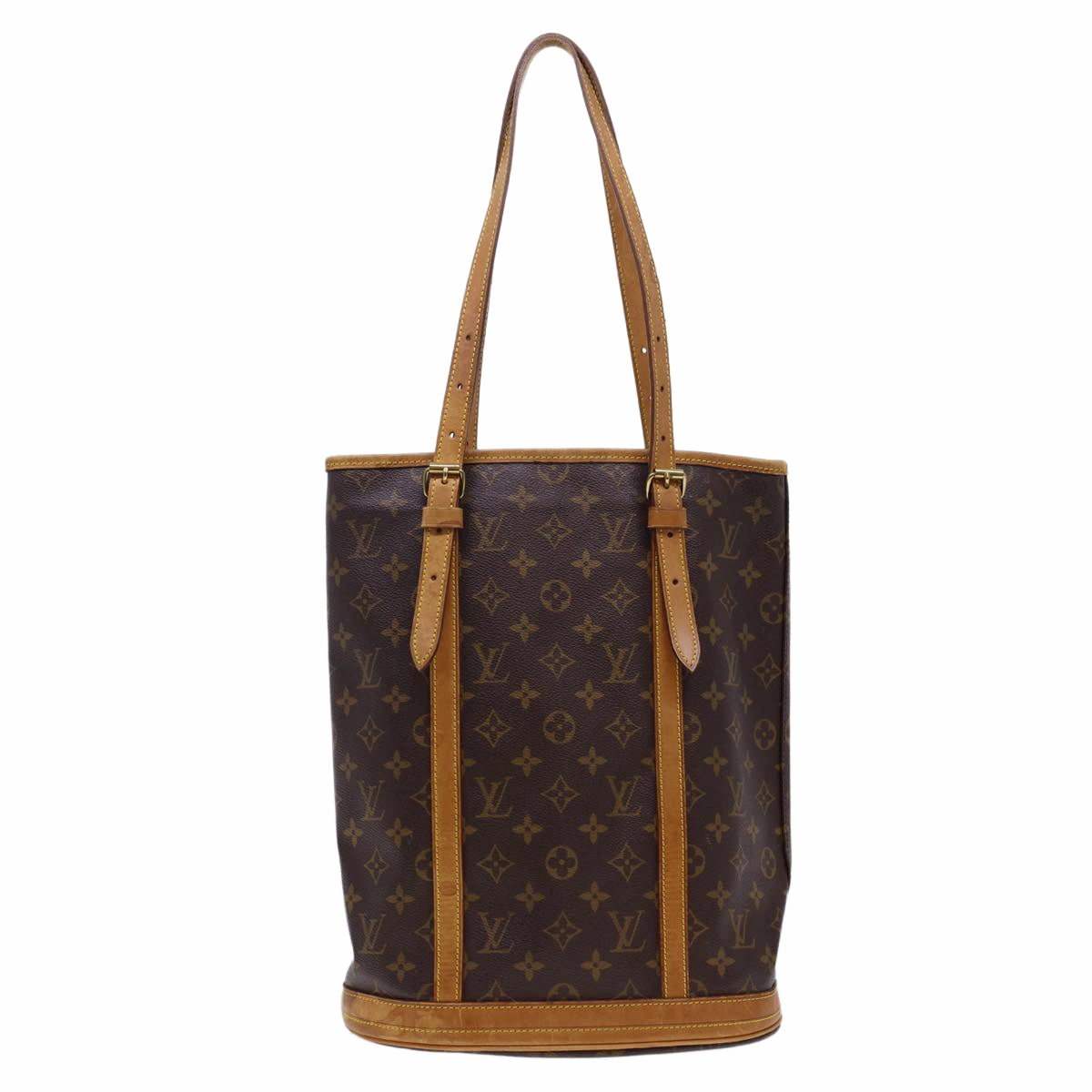 LOUIS VUITTON Monogram Bucket GM Shoulder Bag M42236 LV 40522
