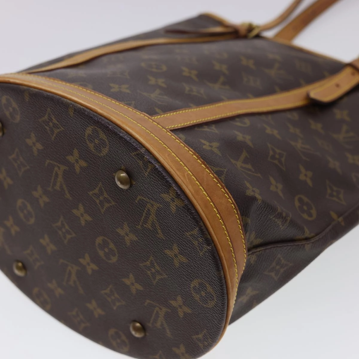LOUIS VUITTON Monogram Bucket GM Shoulder Bag M42236 LV 40522