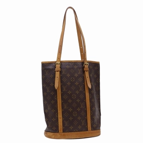 LOUIS VUITTON Monogram Bucket GM Shoulder Bag M42236 LV 40522