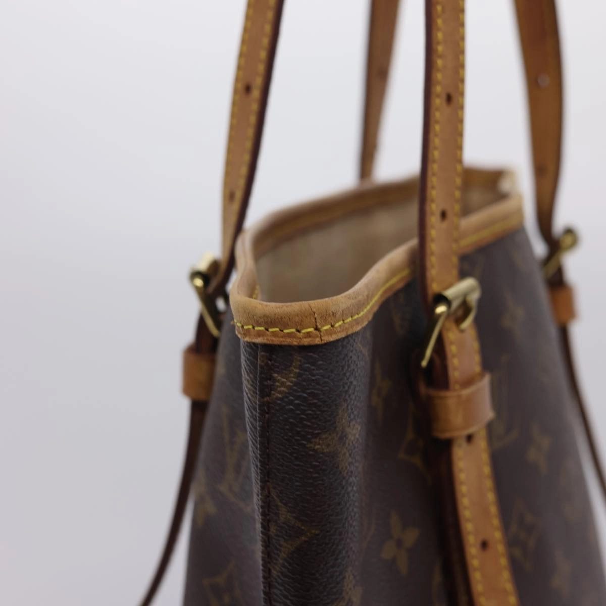 LOUIS VUITTON Monogram Bucket GM Shoulder Bag M42236 LV 40522