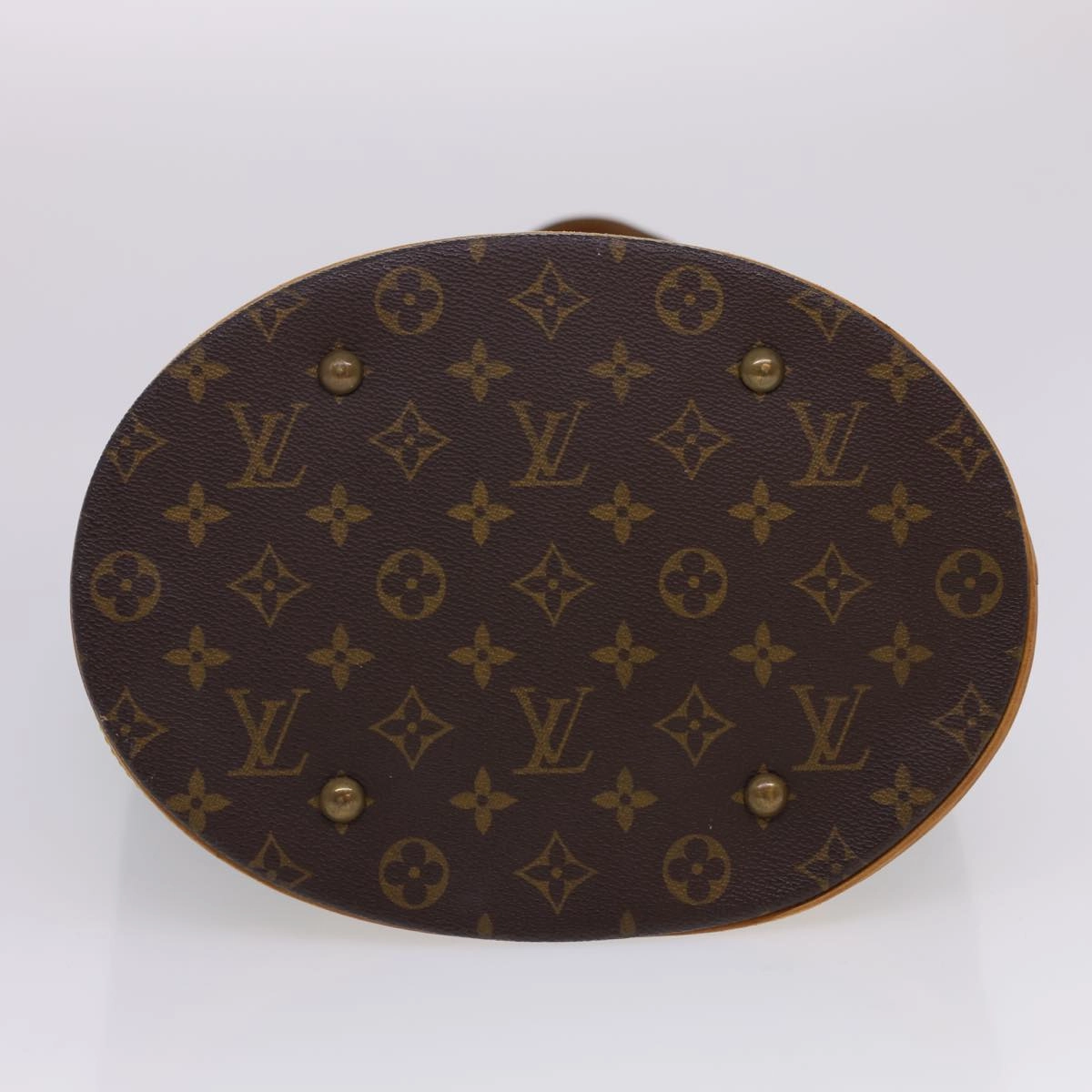 LOUIS VUITTON Monogram Bucket GM Shoulder Bag M42236 LV 40522