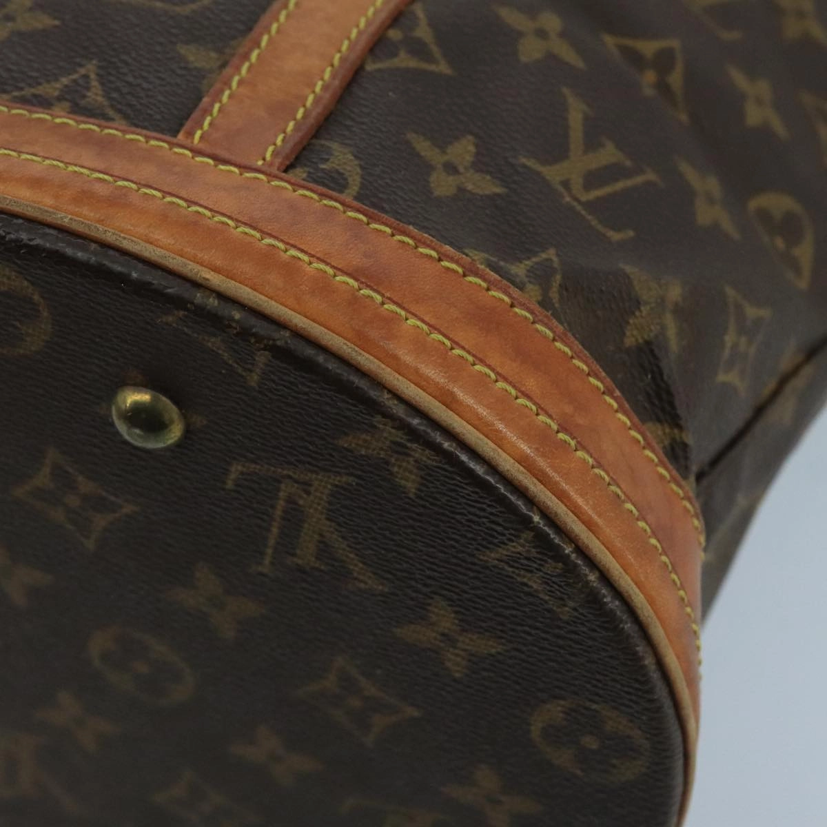 LOUIS VUITTON Monogram Bucket GM Shoulder Bag M42236 LV th5501