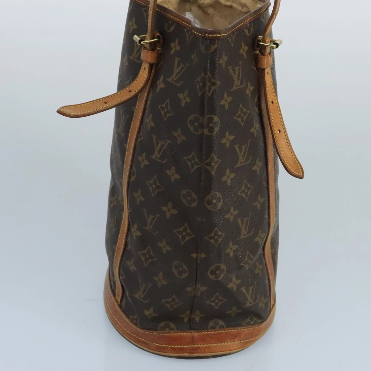 LOUIS VUITTON Monogram Bucket GM Shoulder Bag M42236 LV th5501