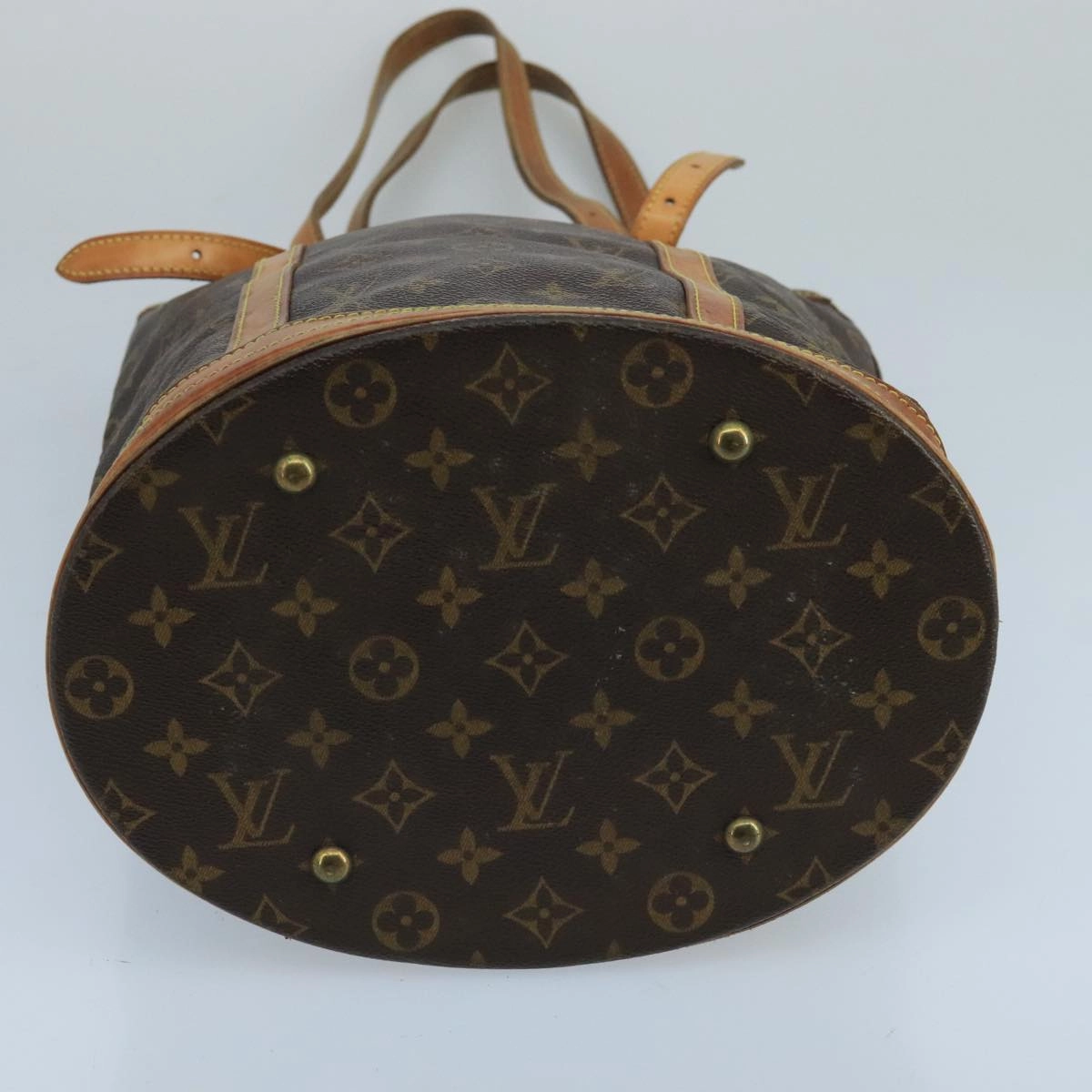 LOUIS VUITTON Monogram Bucket GM Shoulder Bag M42236 LV th5501