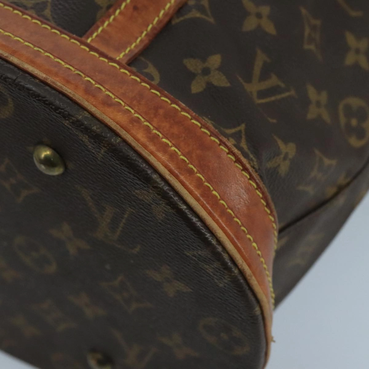 LOUIS VUITTON Monogram Bucket GM Shoulder Bag M42236 LV th5501